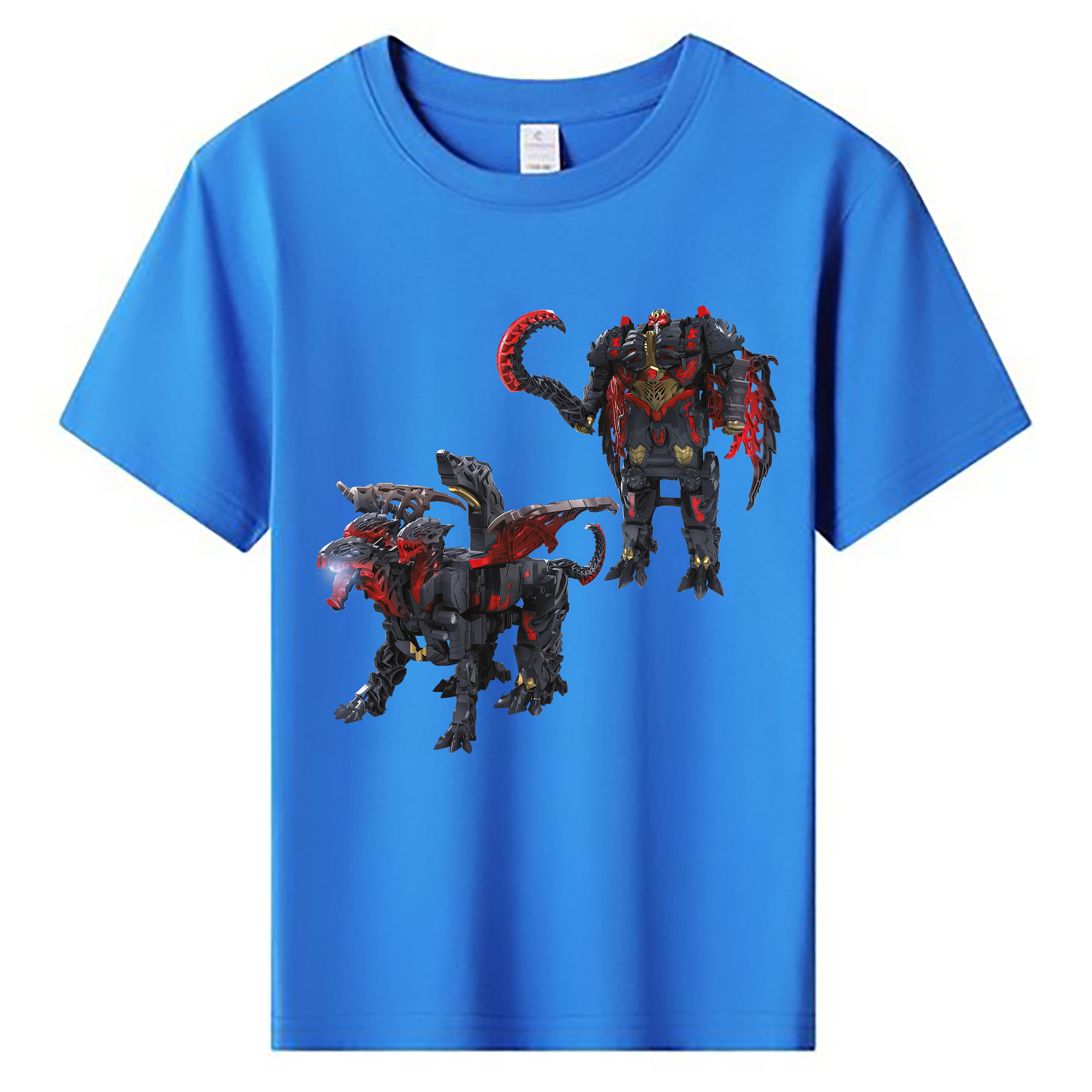 （画像用） Transformers トランスフォーマー 綿100％キッズTシャツ（フロントプリント）